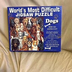 World’s Most Difficult Dog jigsaw puzzle Ready for the challenge???